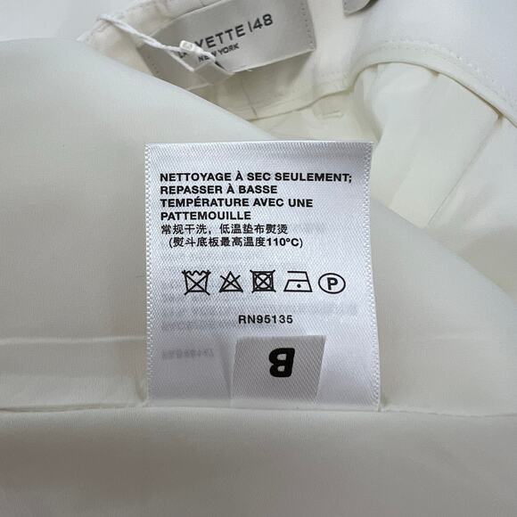 LAFAYETTE 148 NEW YORK Dress Pants Cloud Pleated Lined Lightweight Size 14 NEW - Picture 13 of 15